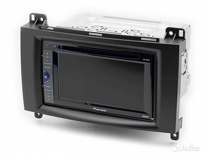 Переходная рамка Мерседес под 2- DIN