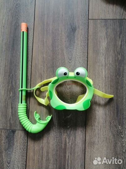 Маска с трубкой детская Intex