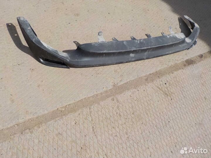 Накладка на бампер Toyota Camry 70 задняя