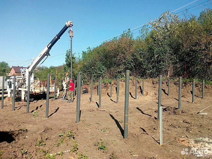 Винтовые сваи