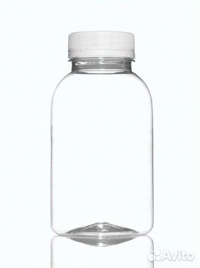 Банка пэт пластиковая 300 мл (грамм) с крышкой