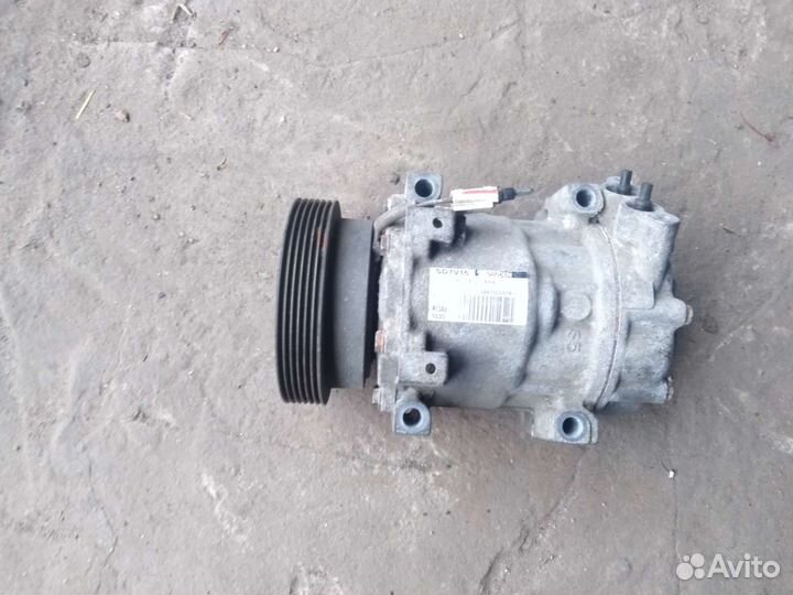 Компрессор кондиционера LADA largus, рено логан