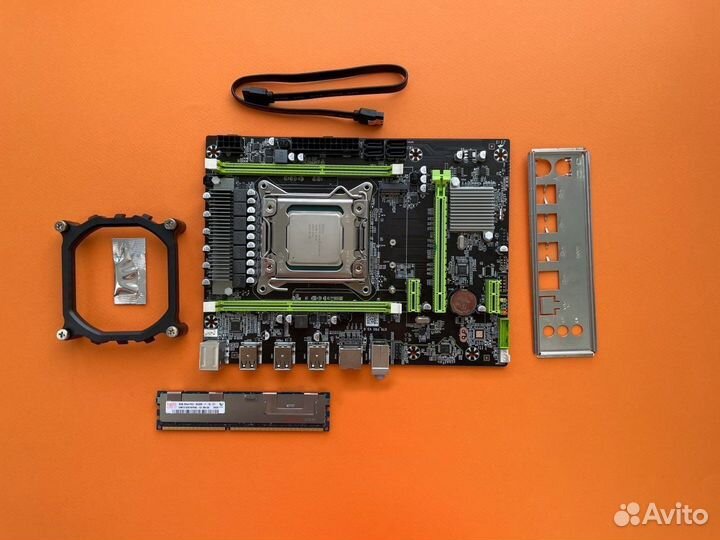 Комплект Atermiter X79 + E5 2630 V2 + 8 GB