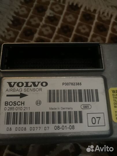 Блок управления srs volvo