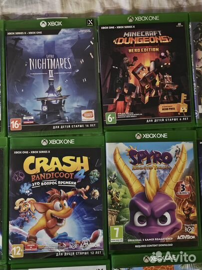 Игры на Xbox one.Отличное состояние