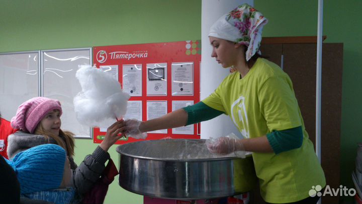 Аппарат Сладкой ваты, Аэромэн в аренду