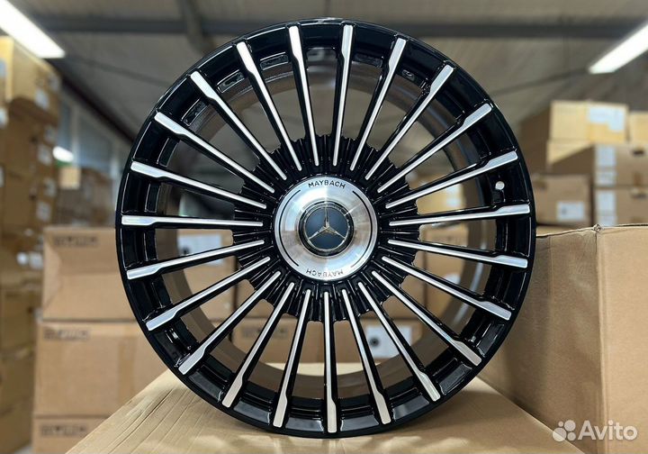 Кованые диски R21 на Mercedes S-Class в наличии