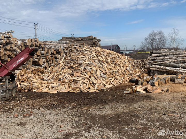 Дрова колотые