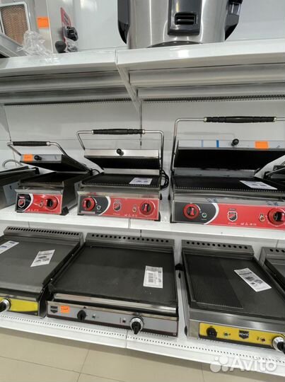 Гриль прижимной