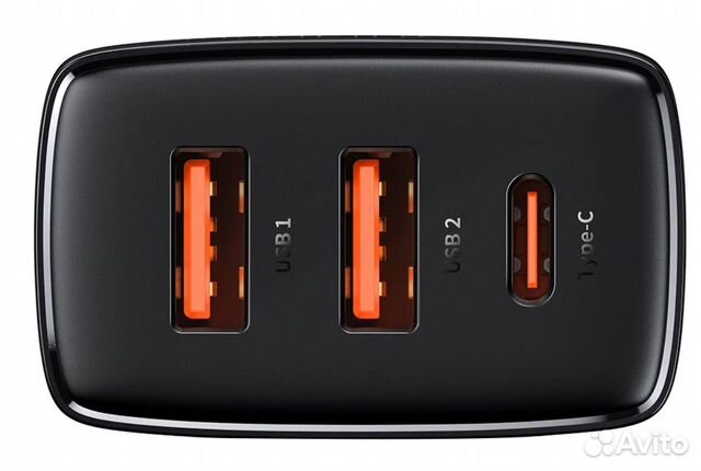 Зарядка Baseus Compact Quick Charger, 30 Вт