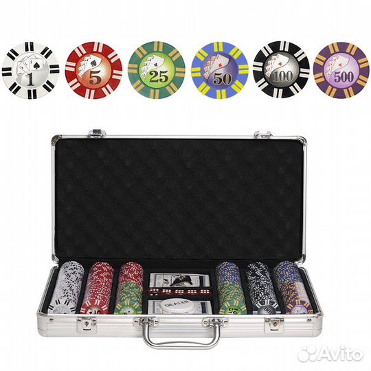 Набор для покера в алюминиевом кейсе