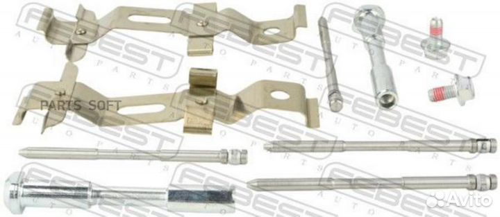 Febest 2903-001 Монтажный комплект для дисковых ко