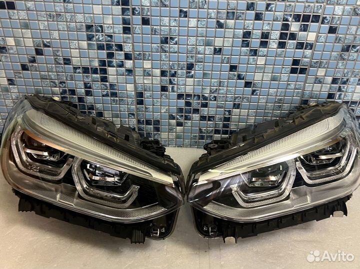 Фары на bmw x3 G01 LED adaptive дорест