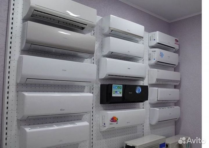 Сплит система с установкой