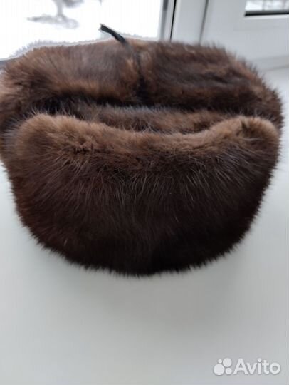 Норковая шапка мужская