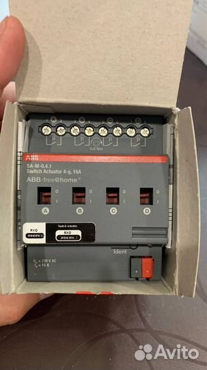 ABB SA-M-0.4.1, Активатор релейный 4 канальный 16А