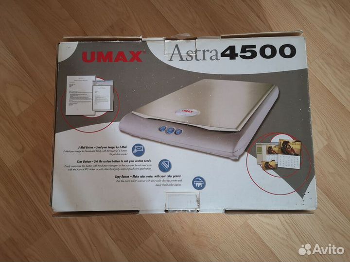 Сканер umax Astra 4500