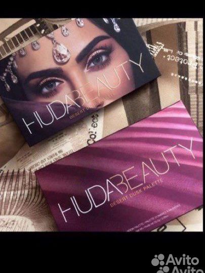 Huda beauty desert dusk palette - тени для век