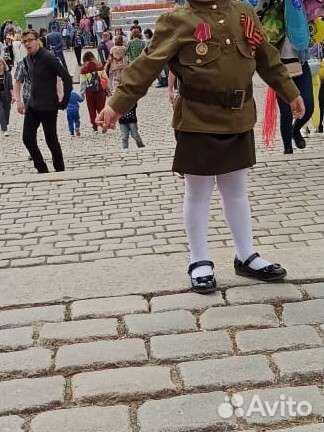 Детский военный костюм для девочки