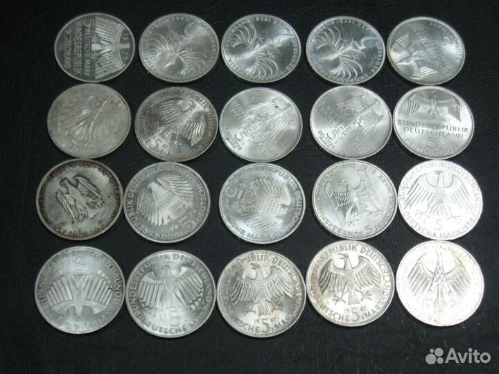 5 марок - Германия - 70-х