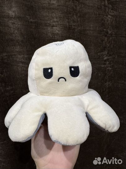 Мягкая игрушка осьминог перевертыш