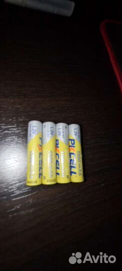 Аккумулятор ааа Pikcell 1000 ma + фирменный бокс