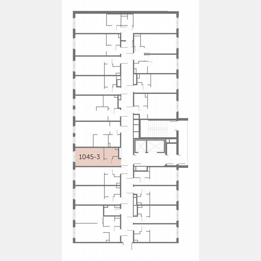 Апартаменты-студия, 19,8 м², 4/17 эт.
