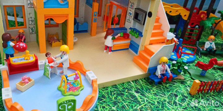 Plamobil детский сад, школа
