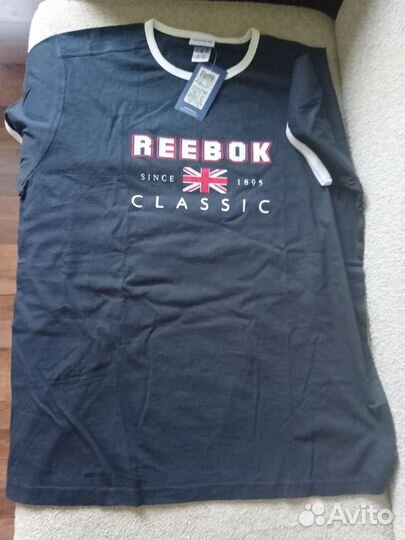 Футболка мужская reebok % оригинал