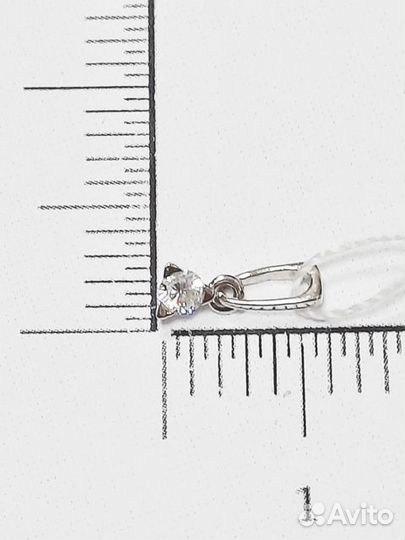 Подвеска с природным камнем Золото