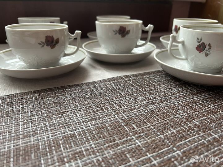 Чайный сервиз Вербилки СССР