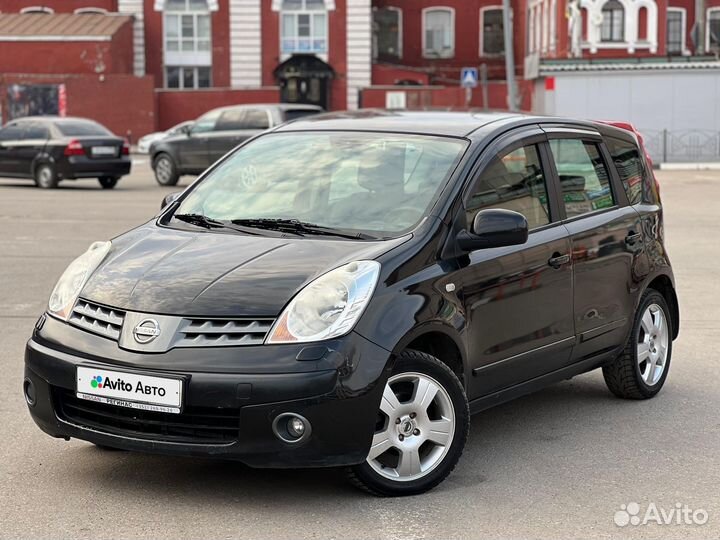 Nissan Note 1.6 AT, 2007, 249 700 км