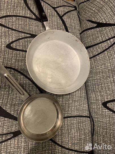 Сковорода алюминиевая СССР сталь
