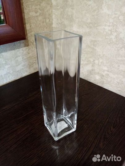 Ваза толстое стекло IKEA