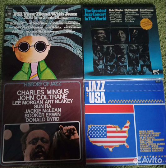 Винил западный джаз Coltrane Loussier Getz Davis