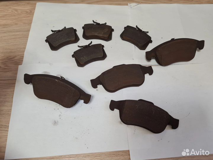 Тормозные колодки Renault Fluence