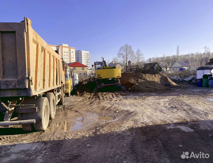 Карьерный песок с доставкой