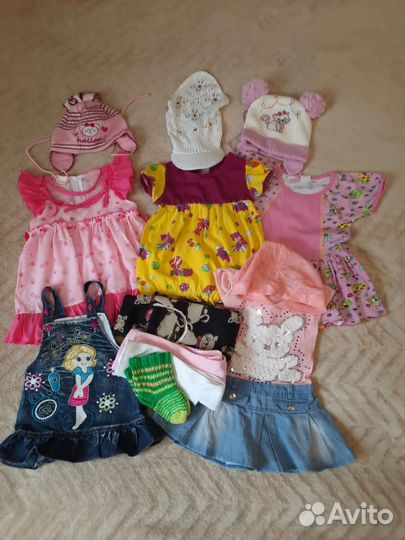Вещи для девочки пакетом