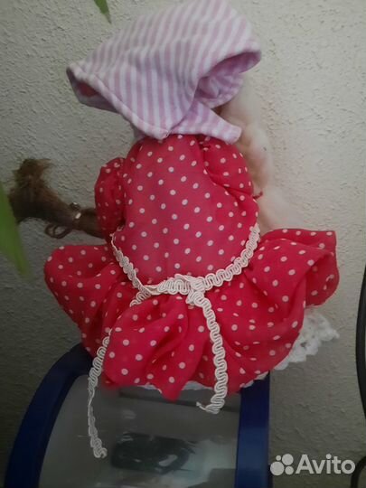 Баба яга текстильная кукла ручной работы