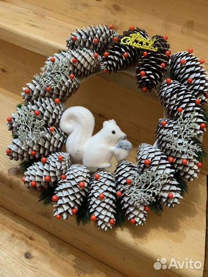 Новогодний венок большой