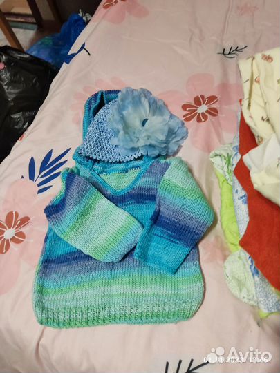 Одежда для девочки пакетом 0-3 месяца