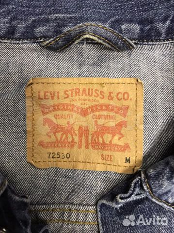 Джинсовая куртка Levis