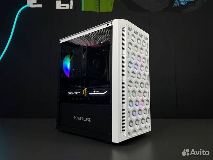 Игровой компьютер ryzen 5 5500/RTX 4060/16 озу