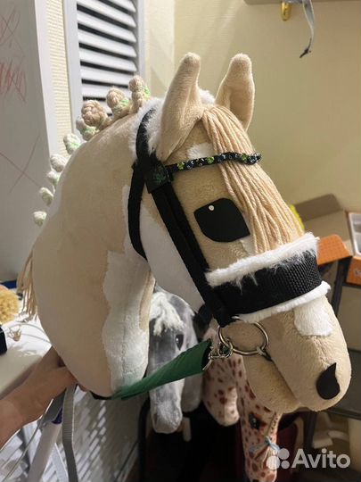 Хоббихорс лошадка на палке