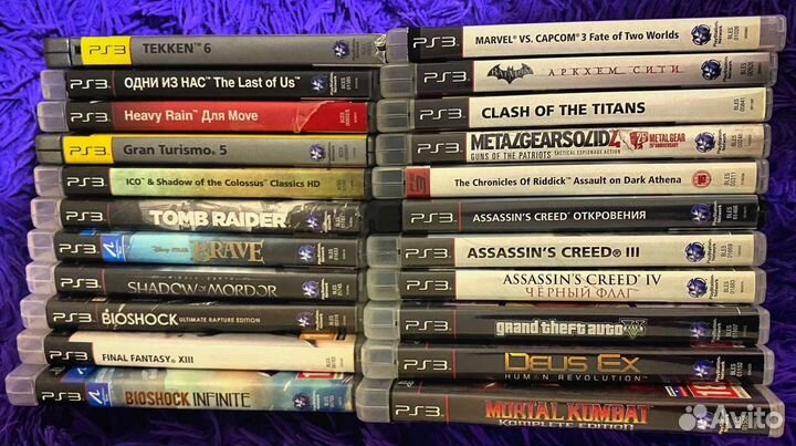 Диски игры для sony playstation 3 ps 3