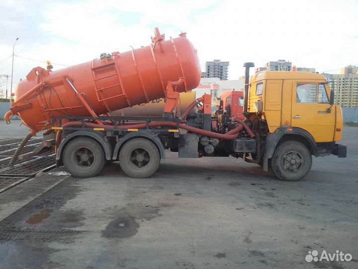 Чистка ям, септиков, автомоек, Откачка канализации