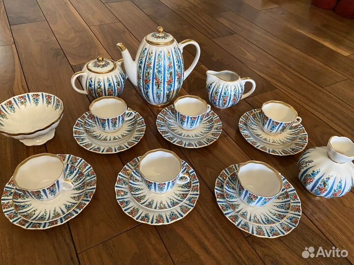 Сервиз кофейный Гирлянда лфз