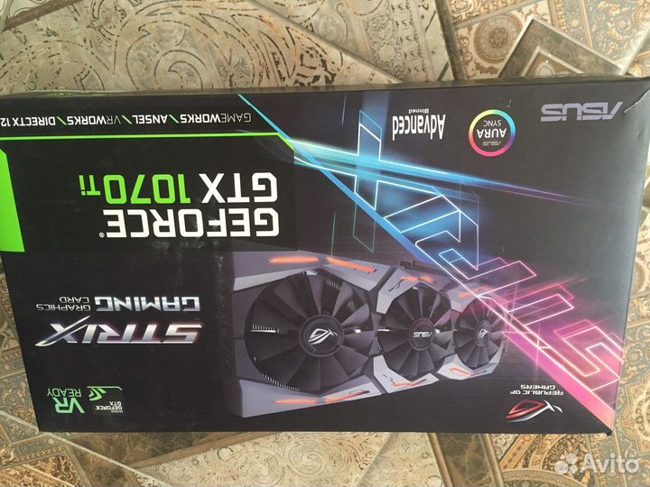 Карта Geforce GTX 1070ti