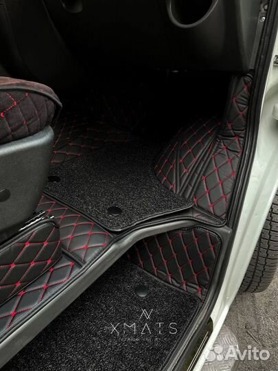 3D коврики из экокожи для ГАЗель Next