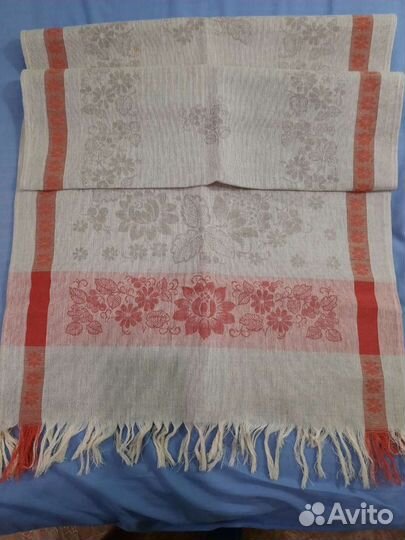 Салфетка СССР послевоенная трофея и Льняной рушник